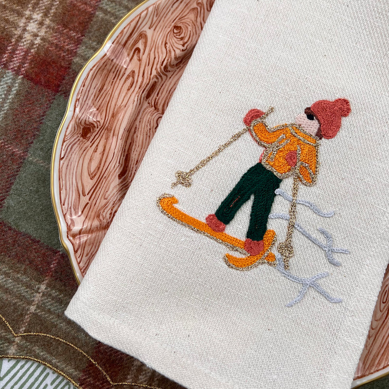 The Skiers Right Napkin