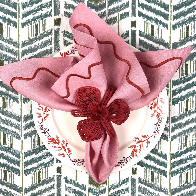 THE ORCHID NAPKIN RING