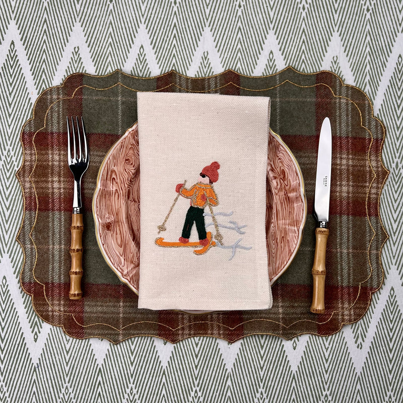 The Skiers Right Napkin