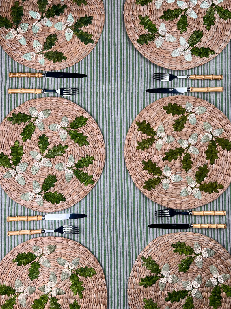 ’The Raffia Placemat’ - Acorn Sprigs