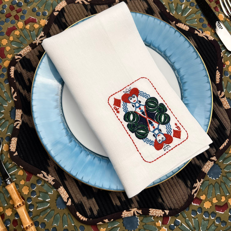 ’House of Cards’ Napkins
  - Queen of Diamonds ♦️