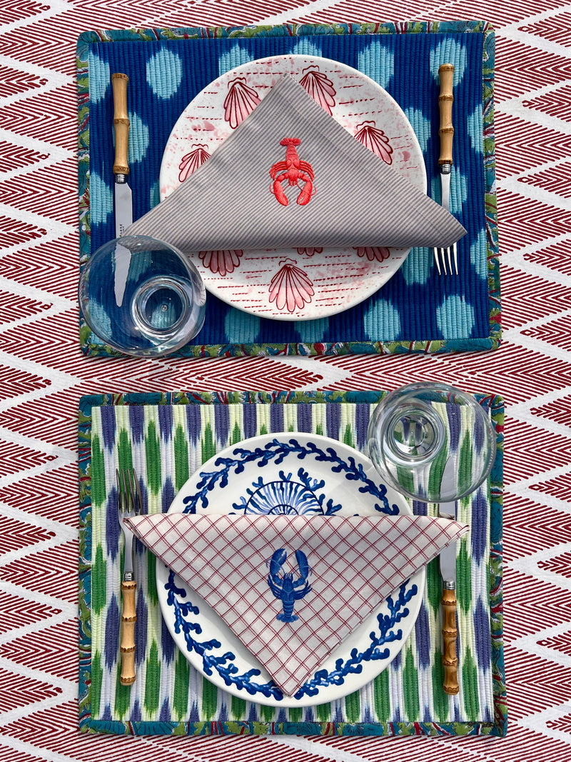‘The Breakfast’ Placemat - Ikat