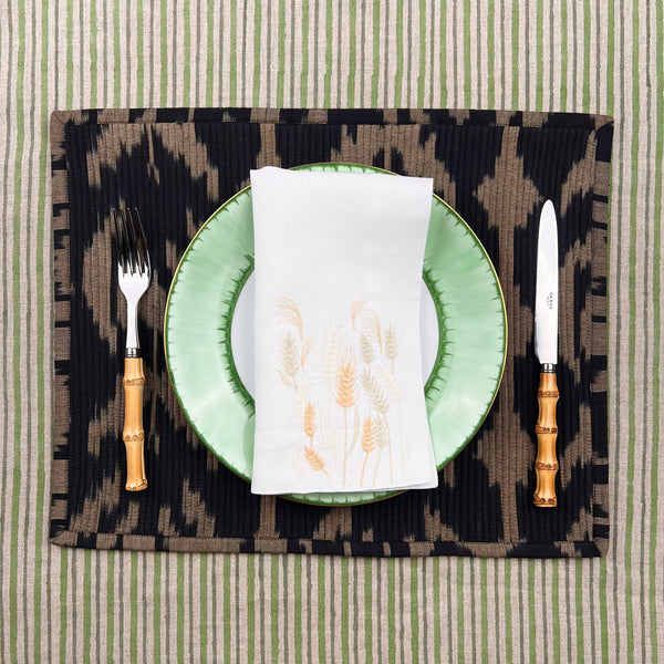 The Harvest Napkin - Hand Embroidered