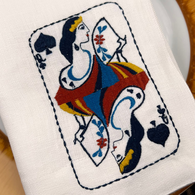 ’House of Cards’ Napkins
  - Queen of Spades ♠️