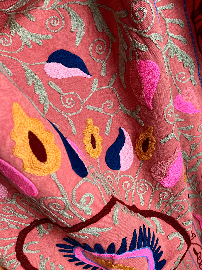Suzani Cloth Rusts & Multicoloured