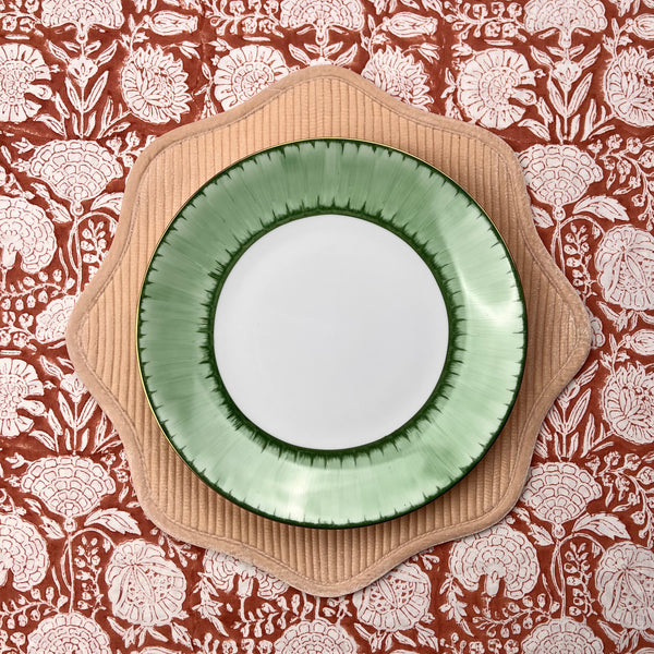 ‘The Breakfast’ Placemat - Scalloped Velvet