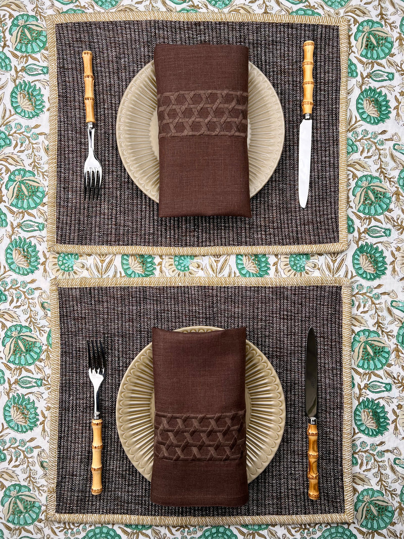 THE RATTAN WEAVE NAPKIN