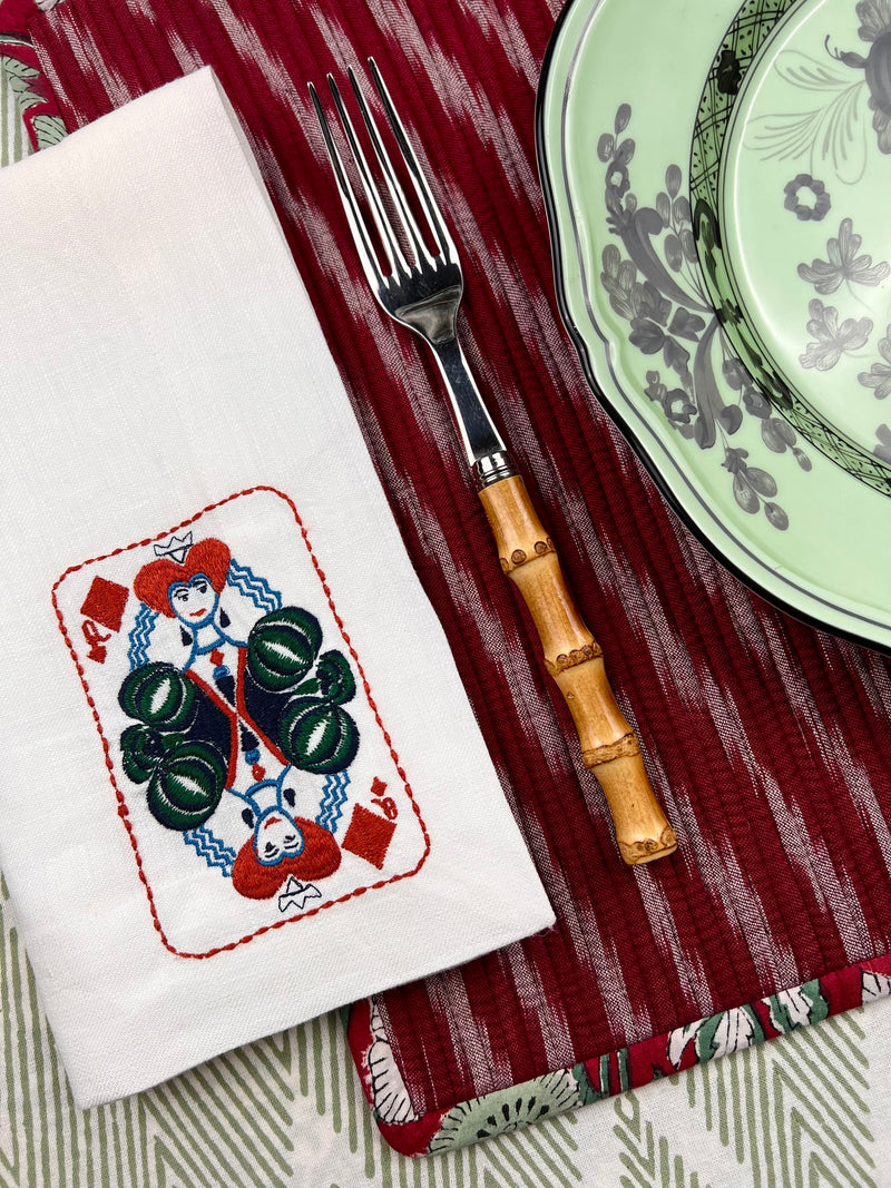 ’House of Cards’ Napkins
  - Queen of Diamonds ♦️