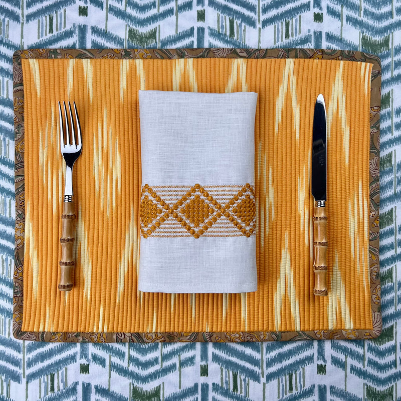 THE BREAKFAST IKAT PLACEMAT