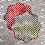 ‘The Breakfast’ Placemat - Scallop - Block Print