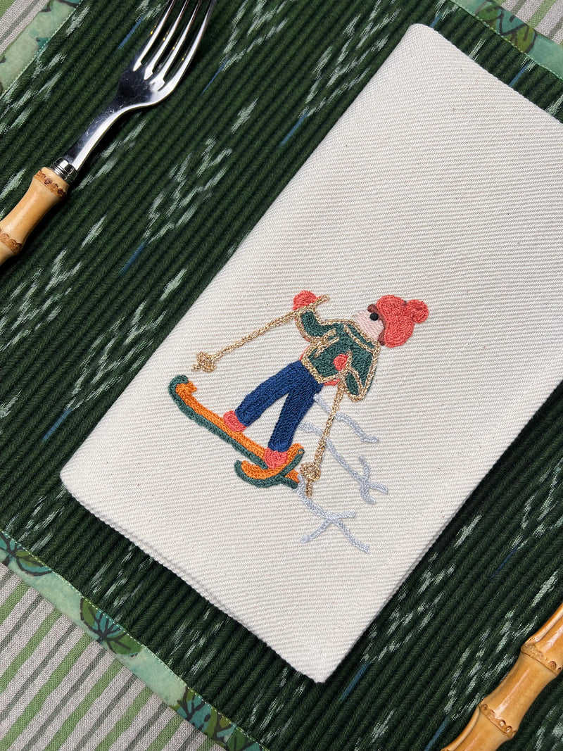The Chairlift Flirt - Ski Napkin