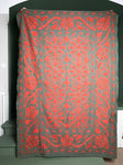 Suzani Cloth Khaki & Terracotta