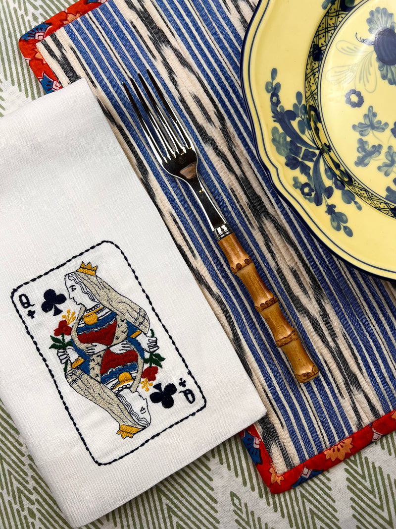 ’House of Cards’ Napkins
  - Queen of Clubs ♣️