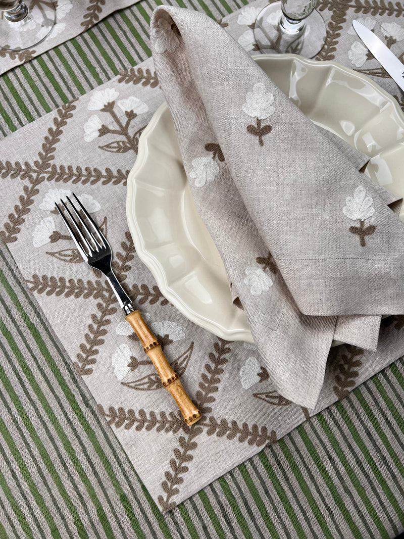 ‘The Suzani Vine’ — Napkin & Placemat Set