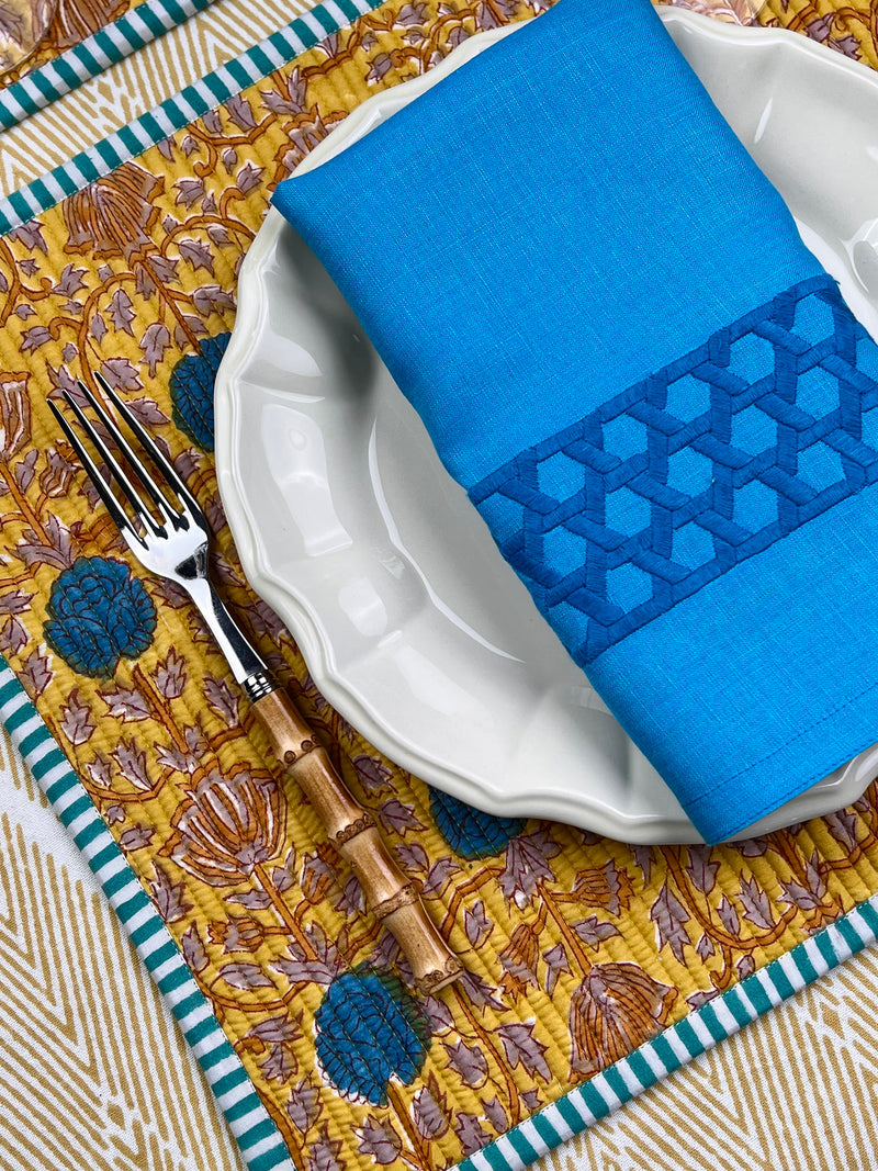 ‘The Breakfast’ Placemat - Block Print