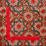 The Kaleidoscope’ Napkin Set - Moss, Red, Pink, Blue