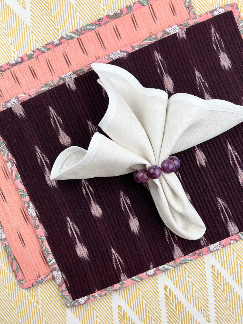 THE IKAT BREAKFAST PLACEMAT