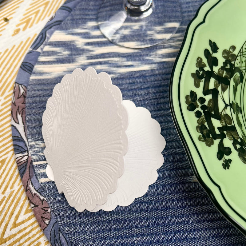Luxury Place Cards - Scallop Shell