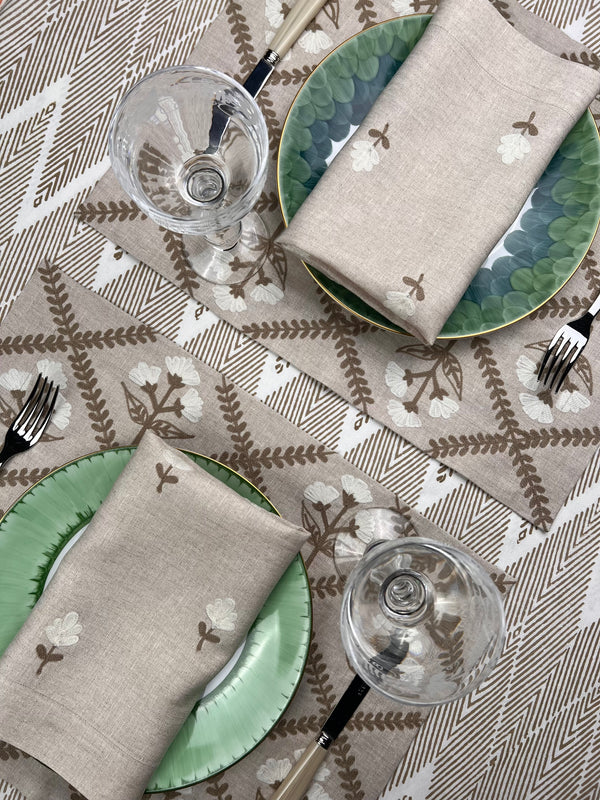 ‘The Suzani Vine’ — Napkin & Placemat Set
