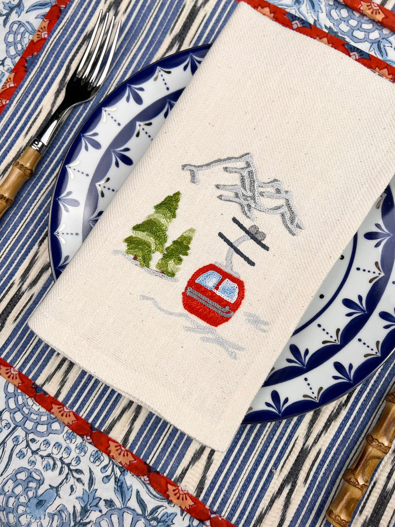 ’THE GONDOLA’ NAPKIN