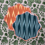 ‘The Breakfast’ Placemat - Scallop - Ikat