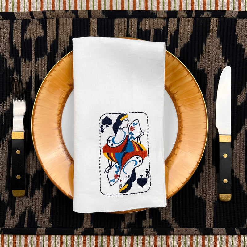 ’House of Cards’ Napkins
  - Queen of Spades ♠️