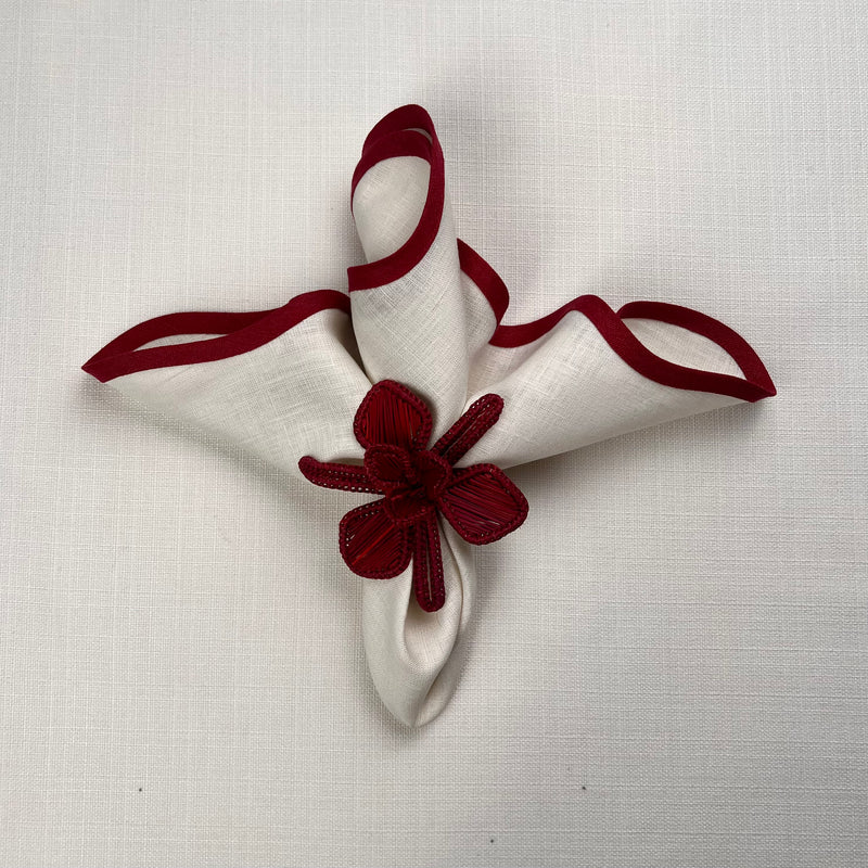 THE ORCHID NAPKIN RING