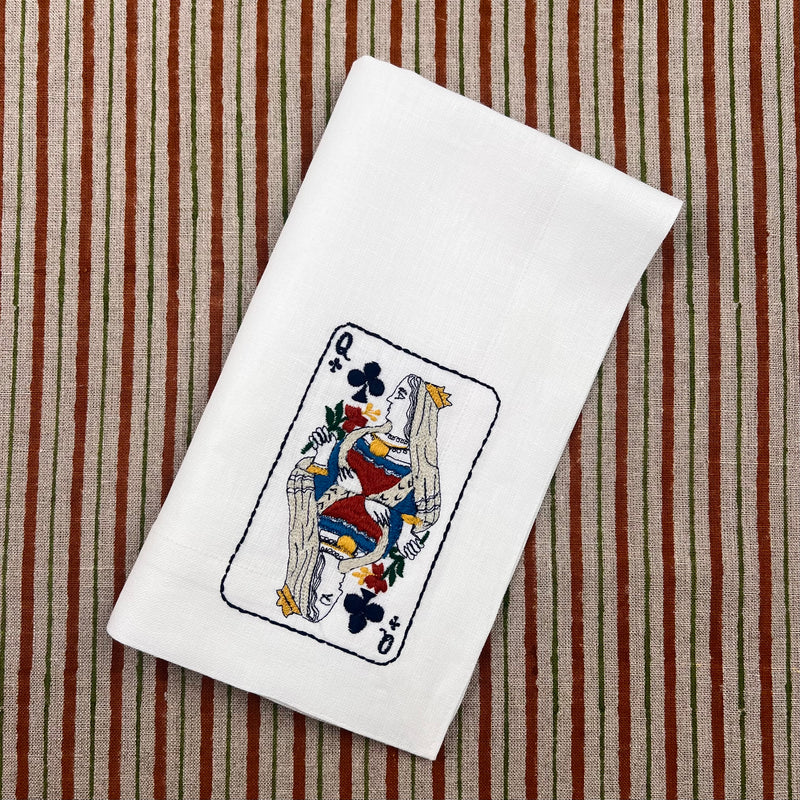 ’House of Cards’ Napkins
  - Queen of Clubs ♣️