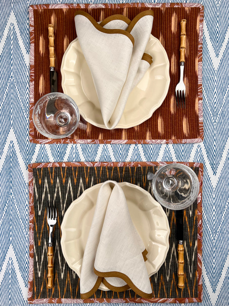 ‘The Breakfast’ Placemat - Ikat