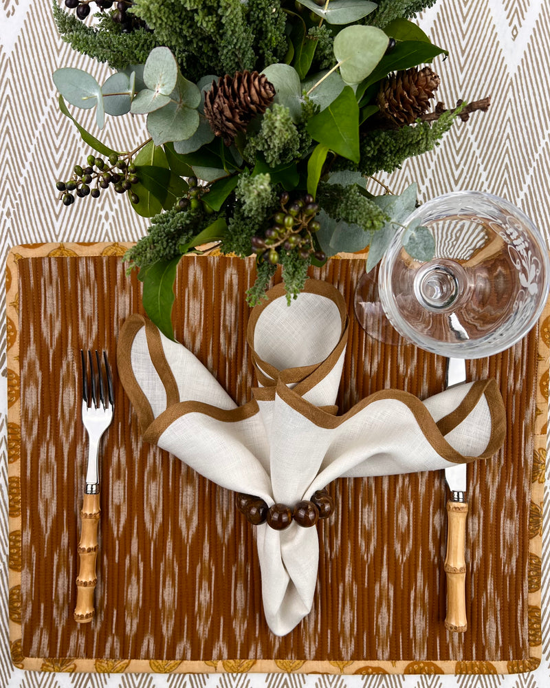 ‘The Breakfast’ Placemat - Ikat