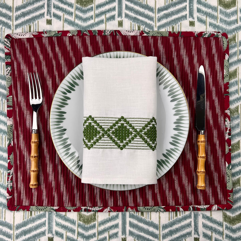 THE BREAKFAST IKAT PLACEMAT