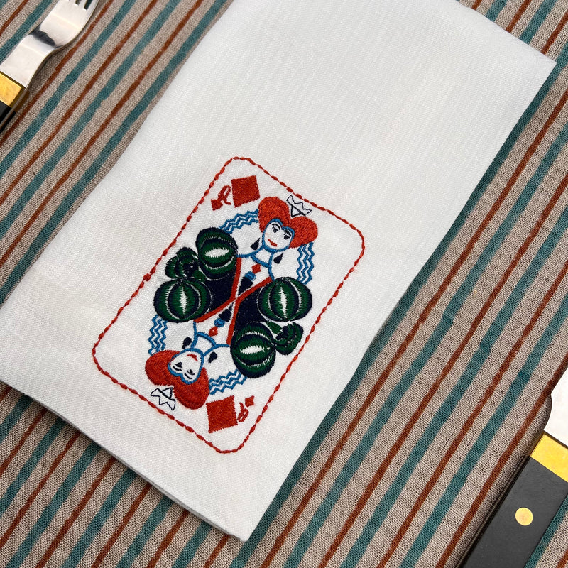 ’House of Cards’ Napkins
  - Queen of Diamonds ♦️