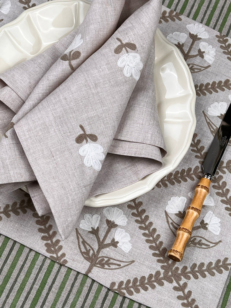 ‘The Suzani Vine’ — Napkin & Placemat Set