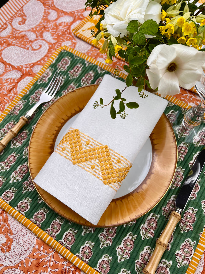 ‘The Breakfast’ Placemat - Block Print