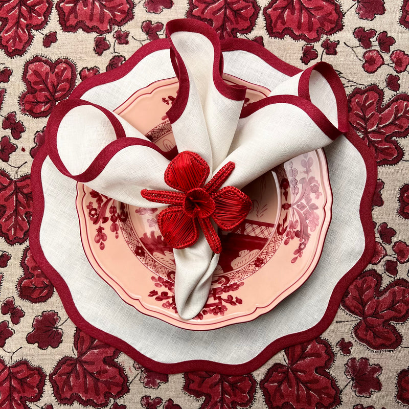THE ORCHID NAPKIN RING
