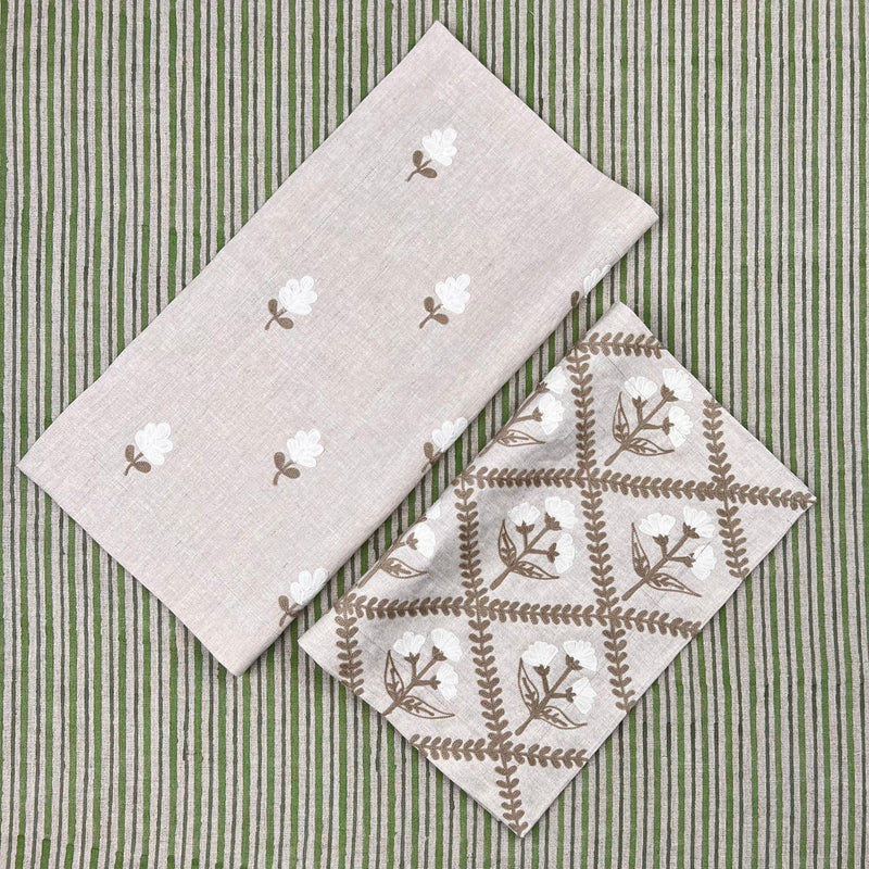 ‘The Suzani Vine’ — Napkin & Placemat Set