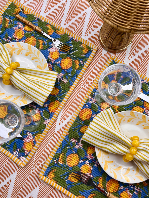 ‘Sicilian Lemons 🍋’ - Limited Edition Breakfast Placemat