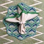 ‘The Breakfast’ Placemat - Scallop - Block Print