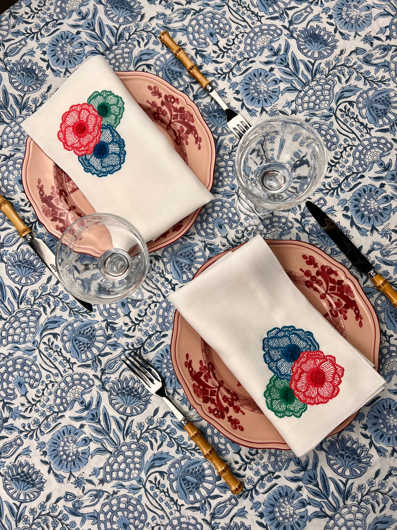 Gift Set: Four Blossom Napkins