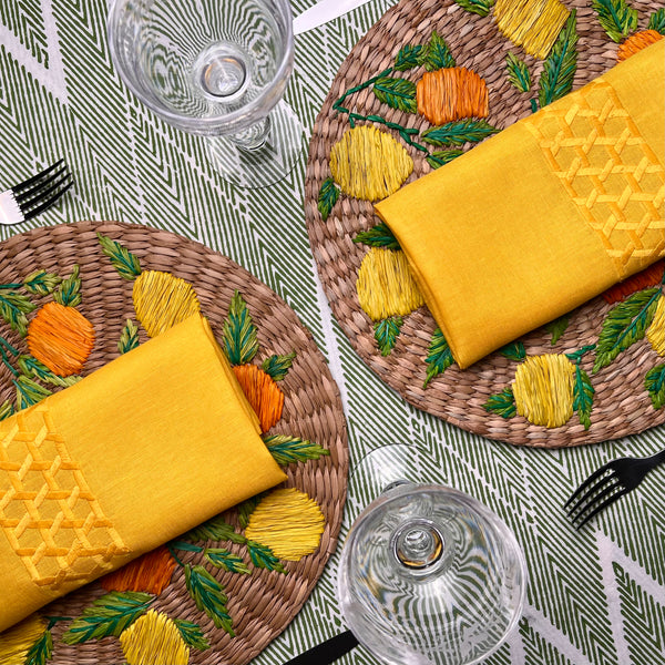 ’The Summer Placemat’ - Limones y Naranjas