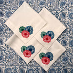 Gift Set: Four Blossom Napkins