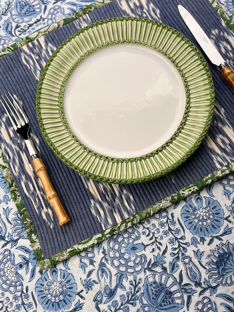 The Floral Tablecloth (Blues)