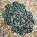 ‘The Breakfast’ Placemat - Scallop - Block Print