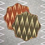 ‘The Breakfast’ Placemat - Scallop - Ikat
