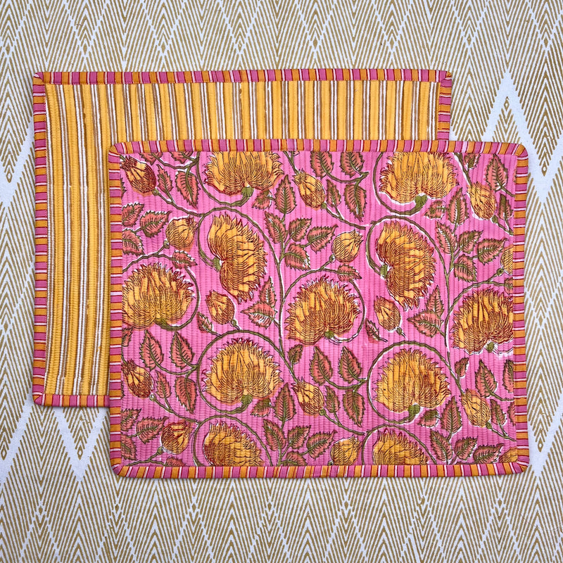 ‘Sicilian Flowers’ 🌺 - Limited Edition Breakfast Placemat