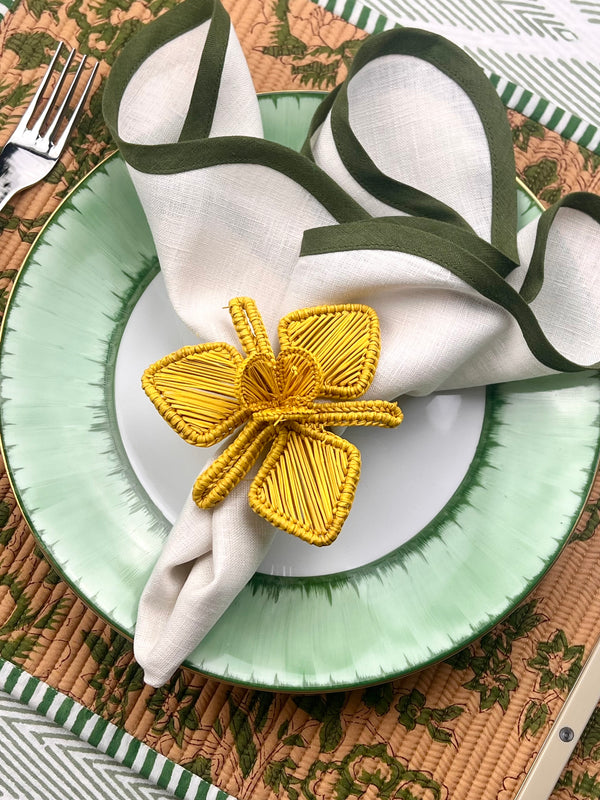 THE ORCHID NAPKIN RING