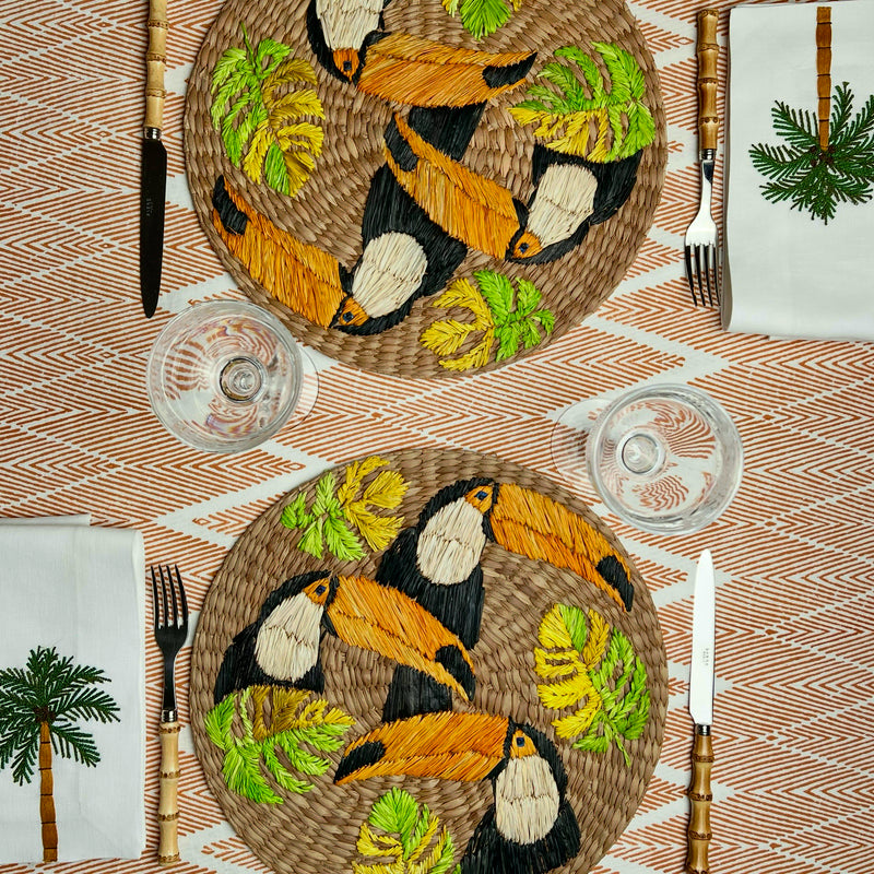 ’The Summer Placemat’ - Toucan Birds