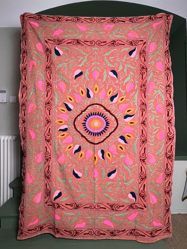 Suzani Cloth Rusts & Multicoloured