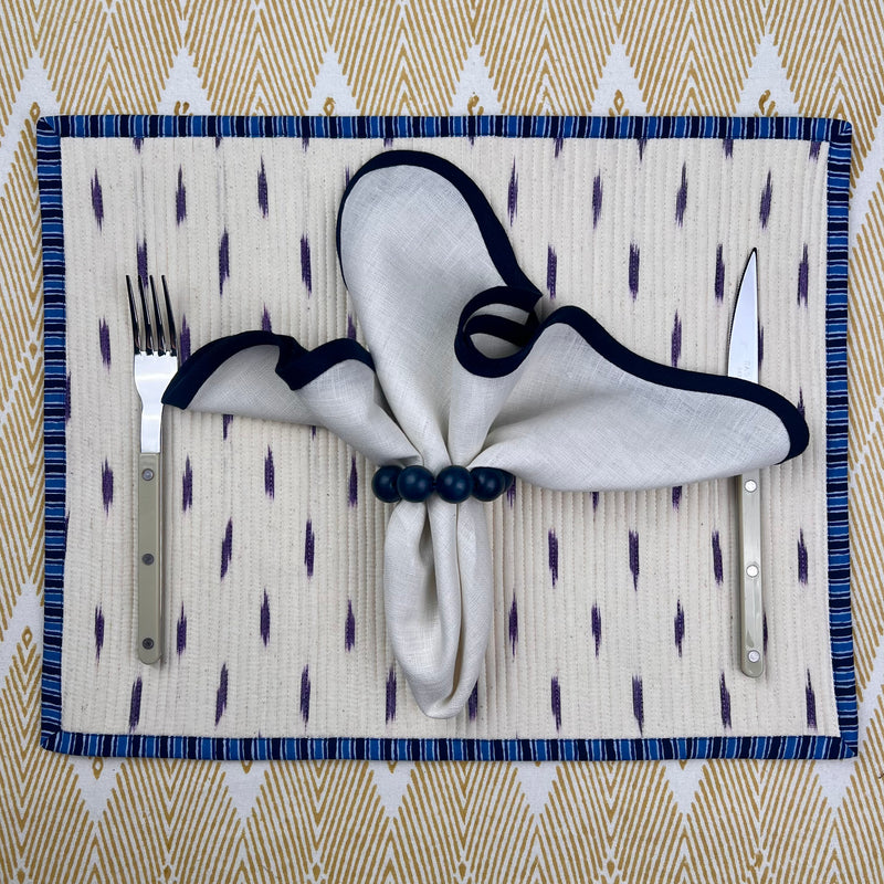 ‘The Breakfast’ Placemat - Ikat