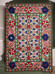 Suzani Cloth Khaki & Multicoloured